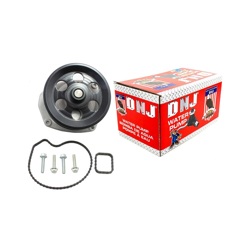 DNJ WP348 Water Pump for 2013-2022 Buick, Cadillac, Chevrolet, GMC Acadia, ATS, Blazer 2.0L-2.5L L4 16V DOHC 1998cc - Image 1